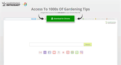 Desktop Screenshot of gardeningenthusiast.com